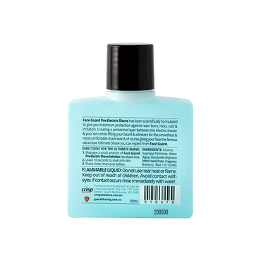 Face Guard Pre-Electric Shaving Solution 100ml